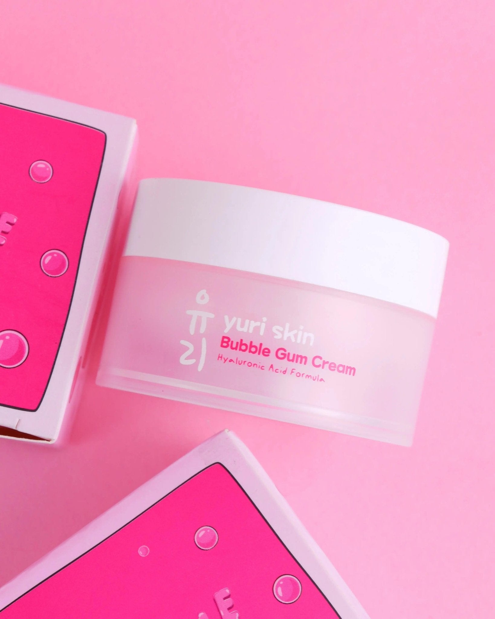 Bubble Gum Hyaluronic Cream - Yuri Skin